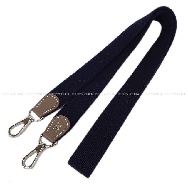 HERMES Shoulder bag Evelyne 16 TPM Amazon Etoupe/Blue Indigo Taurillon Clemence Silver HW Stamp Y[EXCELLENT][Authentic]