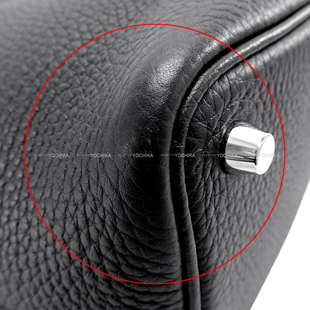 [Pre-loved] HERMES Handbag Picotin Lock 18 PM Noir (Black) Taurillon Clemence Silver HW Stamp B[LIKE NEW][Authentic]
