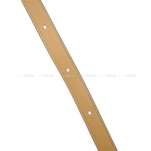 HERMES Shoulder bag Sac P'tit Arcon Poussiere Veau Togo/Veau Swift Champagne Gold HW Stamp K[EXCELLENT][Authentic]