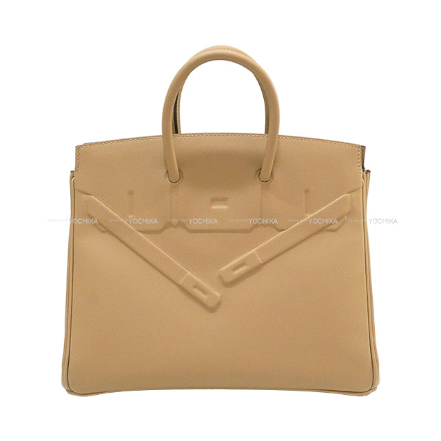 HERMES Handbag Birkin25 shadow Poussiere Veau Swift Stamp K[BRAND NEW][Authentic]
