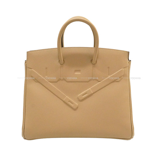 HERMES Handbag Birkin25 shadow Poussiere Veau Swift Stamp K[BRAND NEW][Authentic]