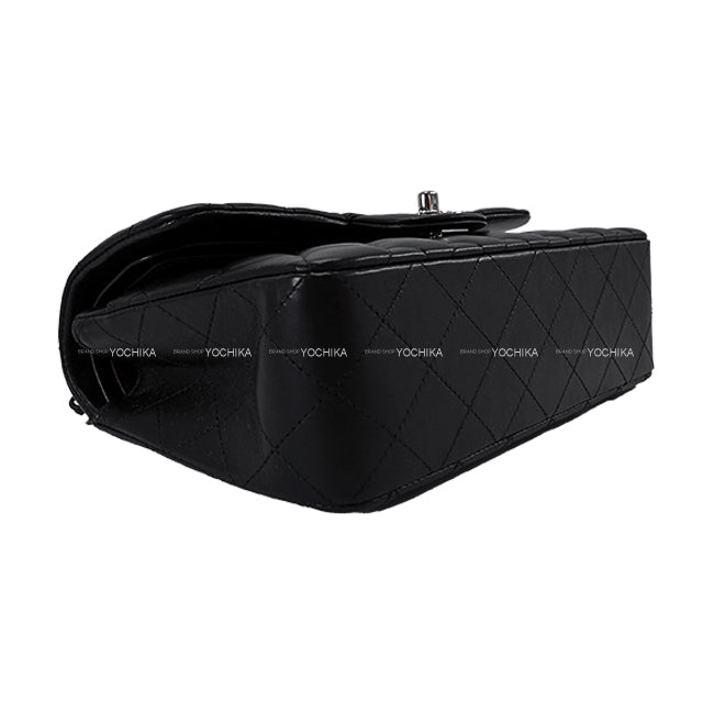 CHANEL Shoulder bag Matelasse 23 Classic Double Flap Small COCO Mark Small Noir (Black) Lambskin Silver HW A01113[EXCELLENT][Authentic]