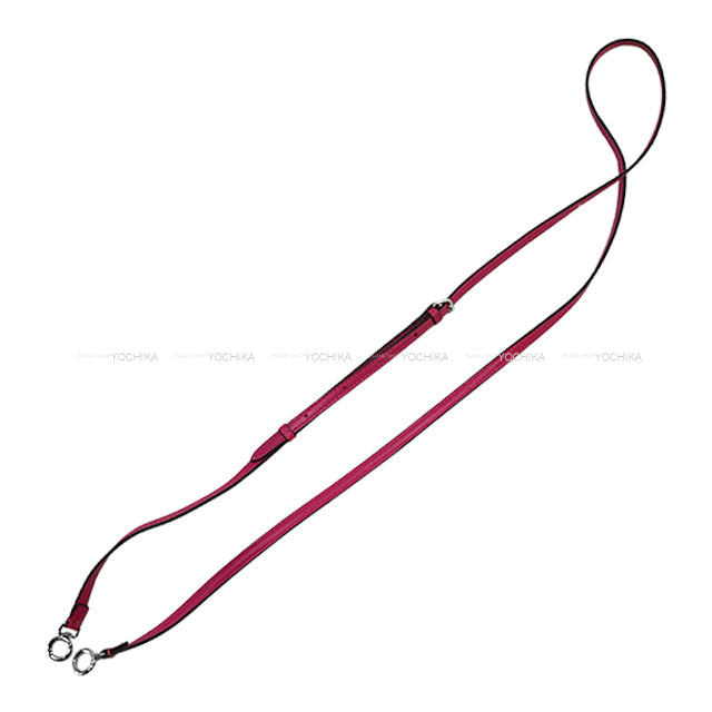 FENDI Shoulder bag Peekaboo Micro Magenta Nappa Shiny Silver HW 8M0355 K47 F022E[EXCELLENT][Authentic]