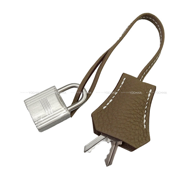 HERMES Handbag Birkin25 Etoupe Veau Togo Mat Silver HW Stamp K[BRAND NEW][Authentic]