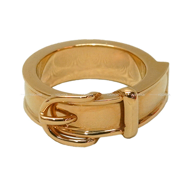 [Pre-loved] HERMES Scarf ring Suntulle Perm brass Gold HW[LIKE NEW][Authentic]