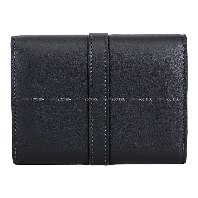 HERMES change purse Glenan Compact Caban Veau Swift Gold HW Stamp W[BRAND NEW][Authentic]