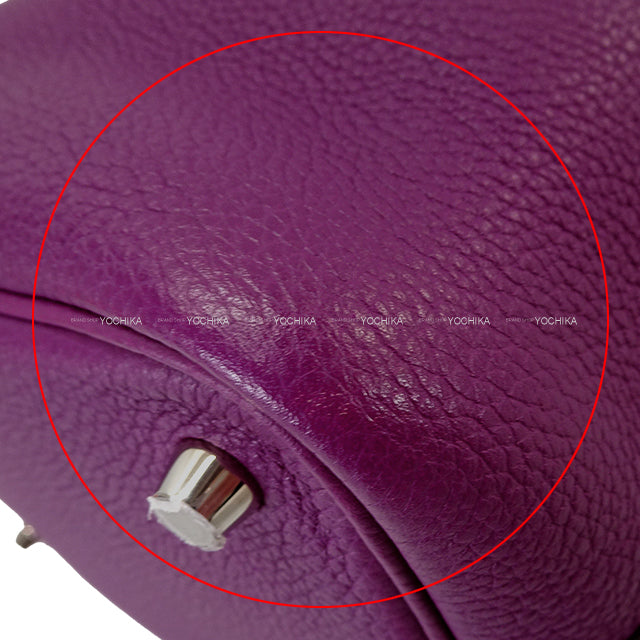 [Pre-loved] HERMES Handbag Picotin Lock 18 PM Anemone Taurillon Maurice Silver HW Stamp D[LIKE NEW][Authentic]