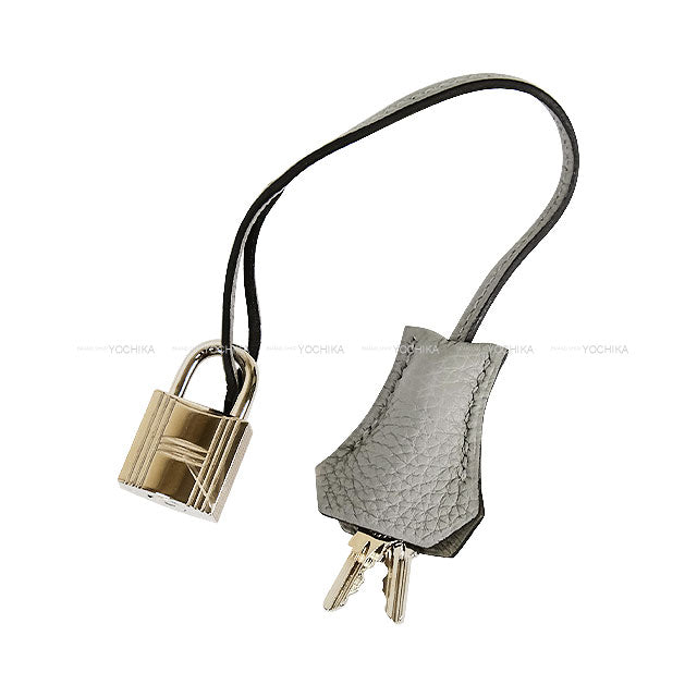 HERMES Shoulder bag Kelly32 Retourne Gris Mouette Veau Togo Silver HW Stamp A[EXCELLENT][Authentic]