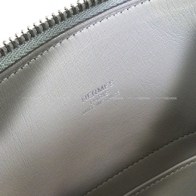 [Pre-loved] HERMES Shoulder bag Bolide27 Gris Mouette Veau Epsom Silver HW Stamp A[LIKE NEW][Authentic]