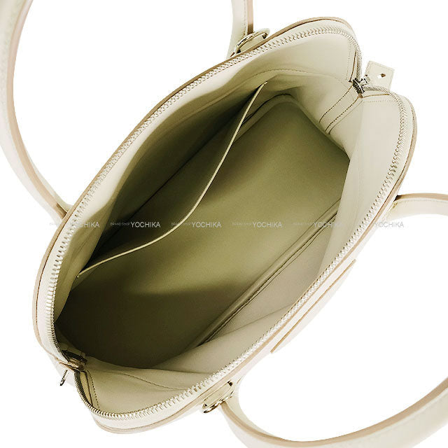 HERMES Shoulder bag Bolide31 Beton Taurillon Clemence Silver HW Stamp C[EXCELLENT][Authentic]