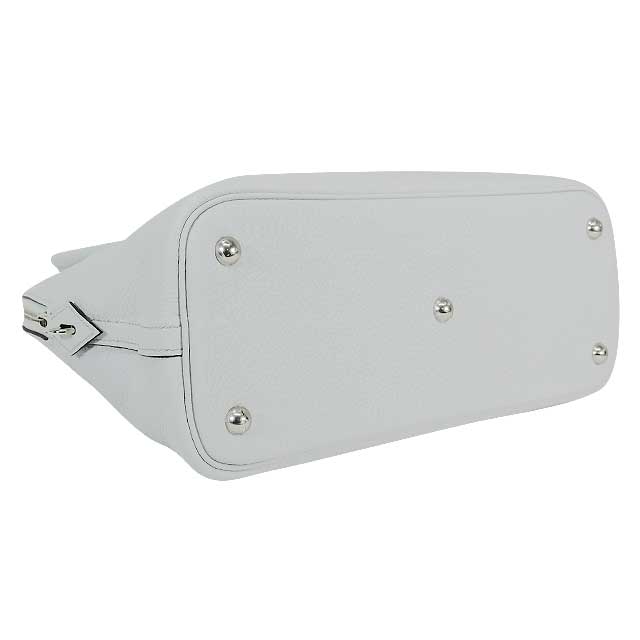 HERMES Shoulder bag Bolide31 Bleu Pale Taurillon Clemence Silver HW Stamp C[EXCELLENT][Authentic]