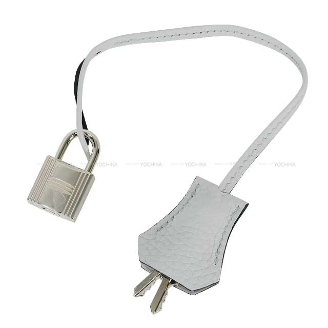 HERMES Shoulder bag Bolide31 Bleu Pale Taurillon Clemence Silver HW Stamp C[EXCELLENT][Authentic]