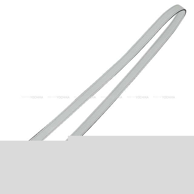 HERMES Shoulder bag Bolide31 Bleu Pale Taurillon Clemence Silver HW Stamp C[EXCELLENT][Authentic]