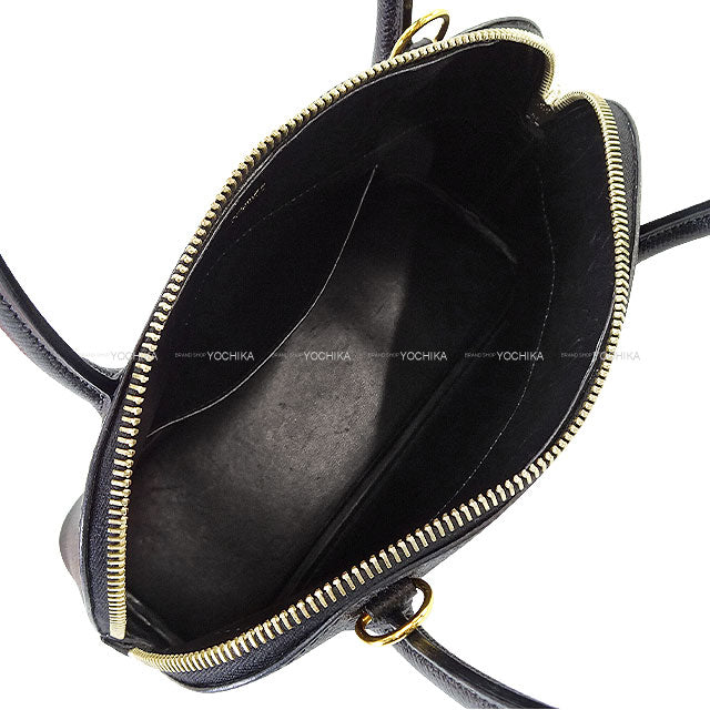 [Pre-loved] HERMES Shoulder bag Bolide27 Noir (Black) Veau Epsom Gold HW Stamp Y[USED SA][Authentic]