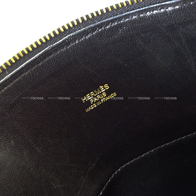 [Pre-loved] HERMES Shoulder bag Bolide27 Noir (Black) Veau Epsom Gold HW Stamp Y[USED SA][Authentic]
