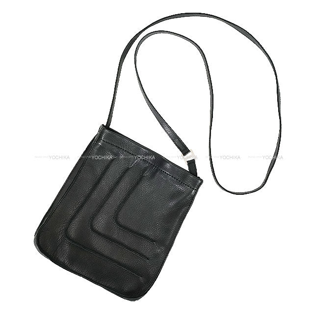 [Pre-loved] HERMES Shoulder bag Sac Toudou Noir (Black) Taurillon Clemence Silver HW[USED A][Authentic]