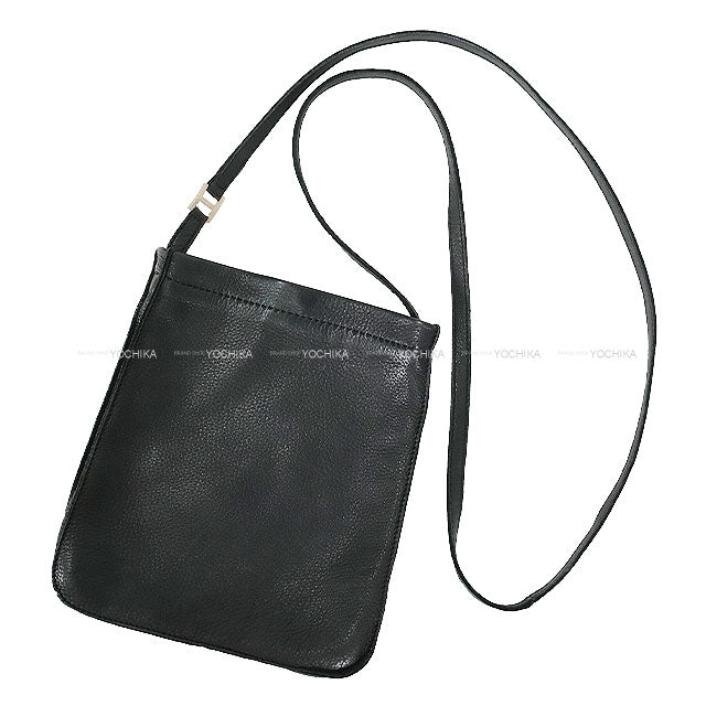 [Pre-loved] HERMES Shoulder bag Sac Toudou Noir (Black) Taurillon Clemence Silver HW[USED A][Authentic]