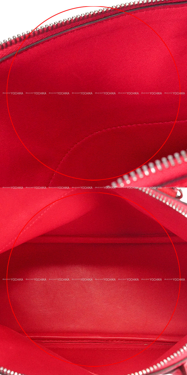 [Pre-loved] HERMES Shoulder bag Bolide27 Rose Extreme Veau Epsom Silver HW Stamp D[LIKE NEW][Authentic]