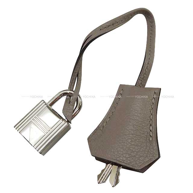 [Pre-loved] HERMES Handbag Birkin25 Gris Asphalte Taurillon Novillo Silver HW Stamp Y[USED SA][Authentic]