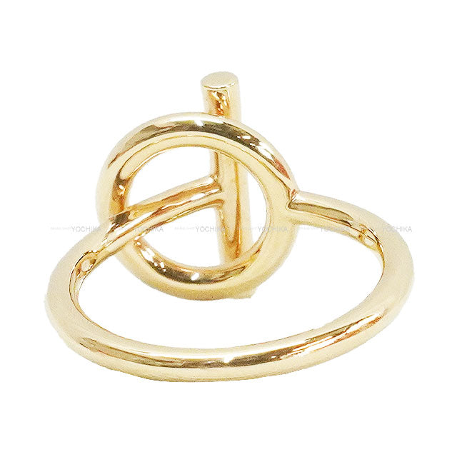 HERMES ring Ring Echappee PM Pink gold K18PG/Diamond #52 H219691B00046[EXCELLENT][Authentic]