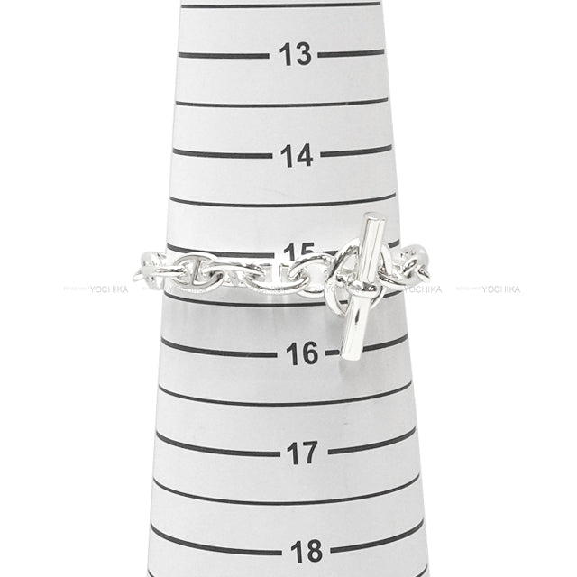 HERMES bracelet Chaine D'ancre PM 18 Links Silver Silver925 (SV925 Ag925)[EXCELLENT][Authentic]