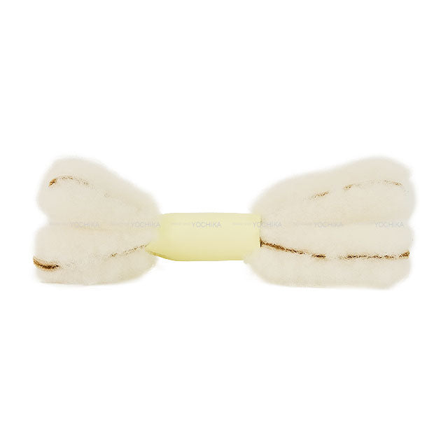 HERMES bag charm Buddy Dog Jaune Milton Agneau Milo/Mouton Stamp K[BRAND NEW][Authentic]