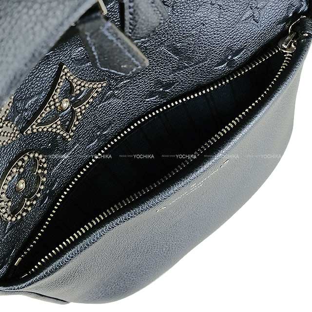 LOUIS VUITTON Backpack/daypack/Ruck sack Sorbonne flower Footprint Navy Mat Silver HW M43741[EXCELLENT][Authentic]