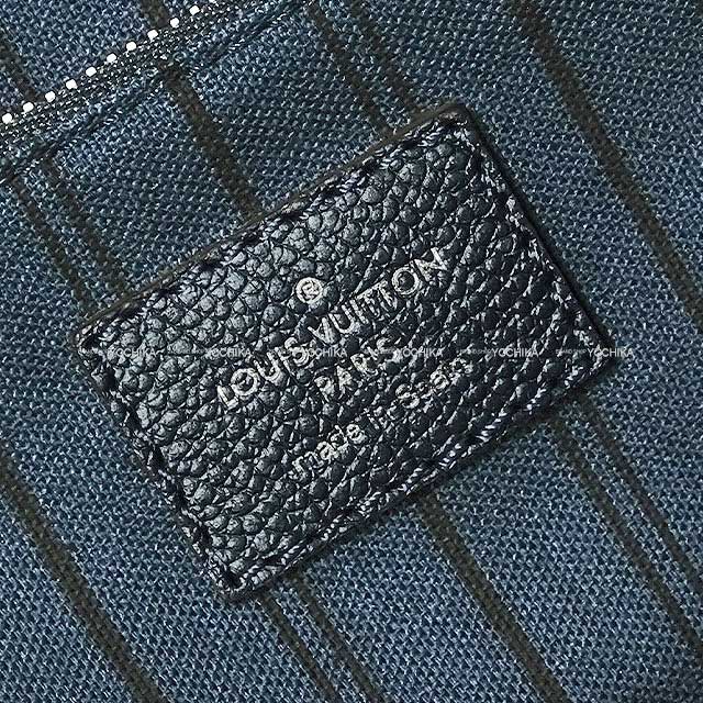 LOUIS VUITTON Backpack/daypack/Ruck sack Sorbonne flower Footprint Navy Mat Silver HW M43741[EXCELLENT][Authentic]