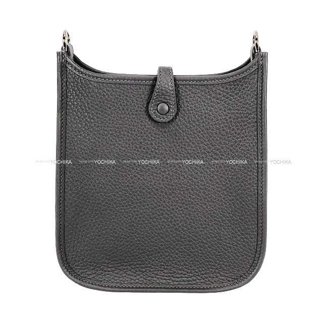 HERMES Shoulder bag Evelyne 16 TPM Ardoise Taurillon Clemence Silver HW Stamp K[BRAND NEW][Authentic]