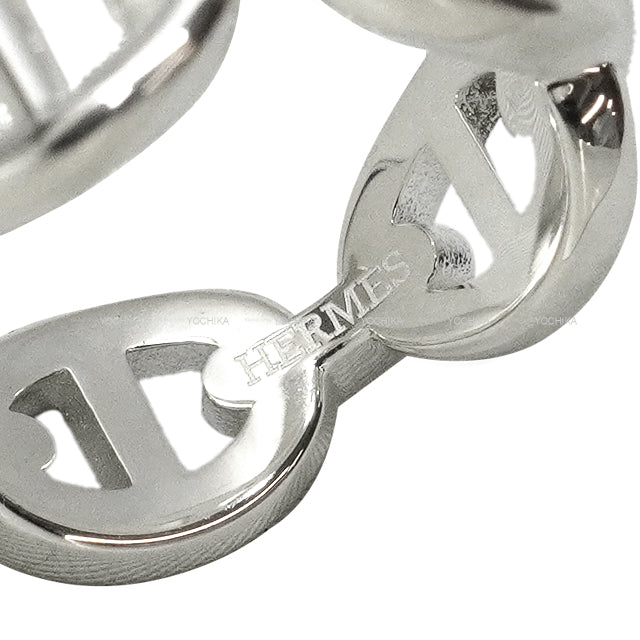 HERMES ring Chaine D'ancre Enchainee PM Silver925 (SV925 Ag925) #53[EXCELLENT][Authentic]