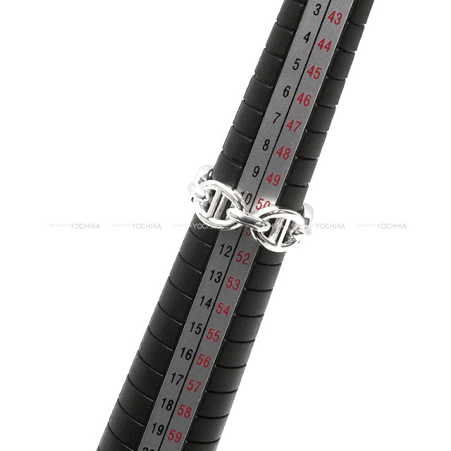 HERMES ring Chaine D'ancre Enchainee PM Silver Silver925 (SV925 Ag925) #51[BRAND NEW][Authentic]