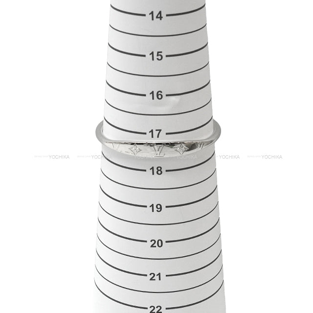 [Pre-loved] LOUIS VUITTON bangle Jonck Monogram M Silver Silver925 (SV925 Ag925) M64839[USED SA][Authentic]