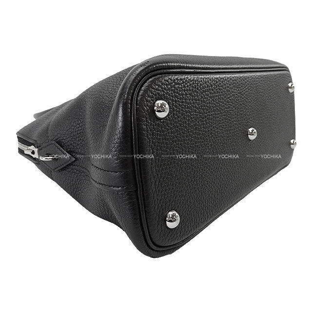 [Pre-loved] HERMES Shoulder bag Bolide31 Noir (Black) Taurillon Clemence Silver HW Stamp Z[USED SA][Authentic]