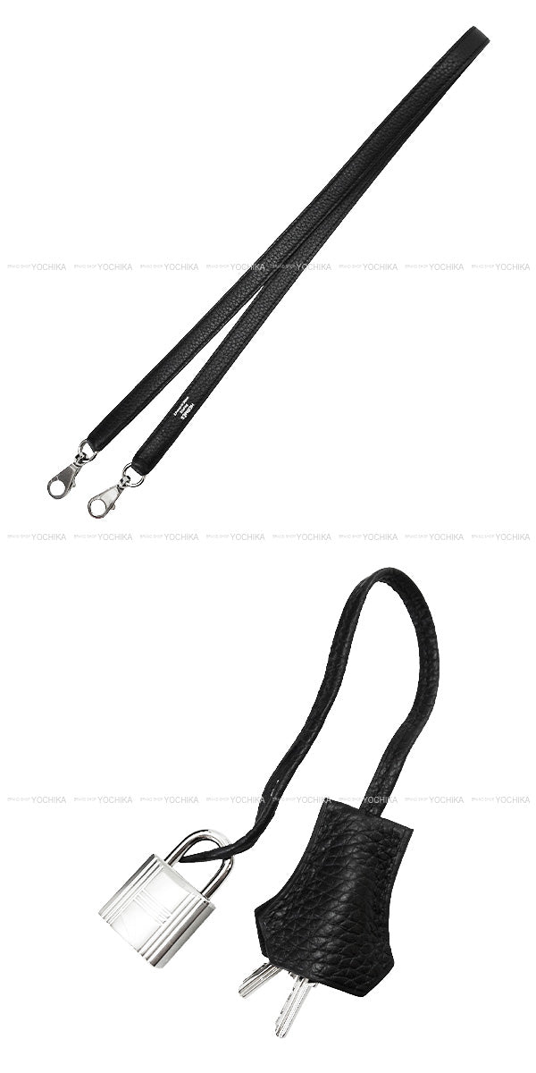 [Pre-loved] HERMES Shoulder bag Bolide31 Noir (Black) Taurillon Clemence Silver HW Stamp Z[USED SA][Authentic]