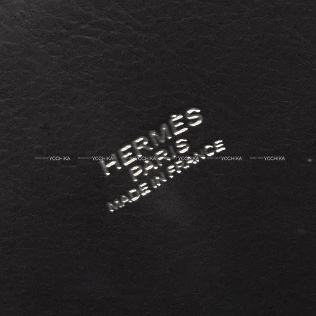 [Pre-loved] HERMES Shoulder bag Bolide31 Noir (Black) Taurillon Clemence Silver HW Stamp Z[USED SA][Authentic]