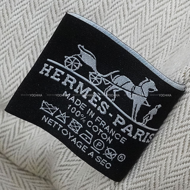 HERMES Pouch Bride a Brac PM Hibiscus Toile H Silver HW[EXCELLENT][Authentic]