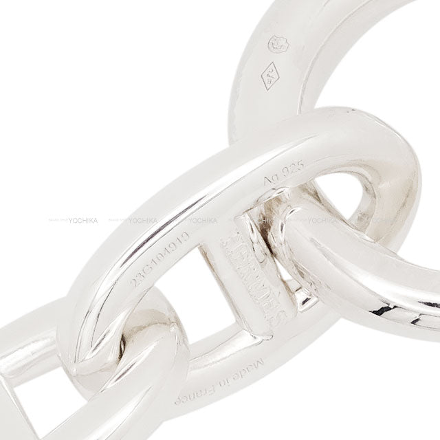 [Pre-loved] HERMES bracelet Chaine D'ancre TGM 11 Links Silver Silver925 (SV925 Ag925)[LIKE NEW][Authentic]