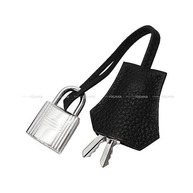 HERMES Shoulder bag Bolide Messenger Noir (Black) Veau Togo Silver HW Stamp K[ALMOST NEW][Authentic]