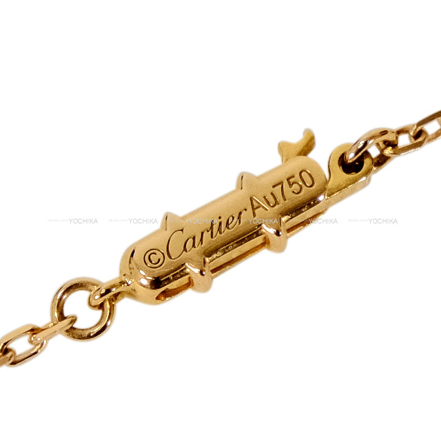 [Pre-loved] CARTIER necklace Agrafe Diamond Diamond/K18PG[LIKE NEW][Authentic]
