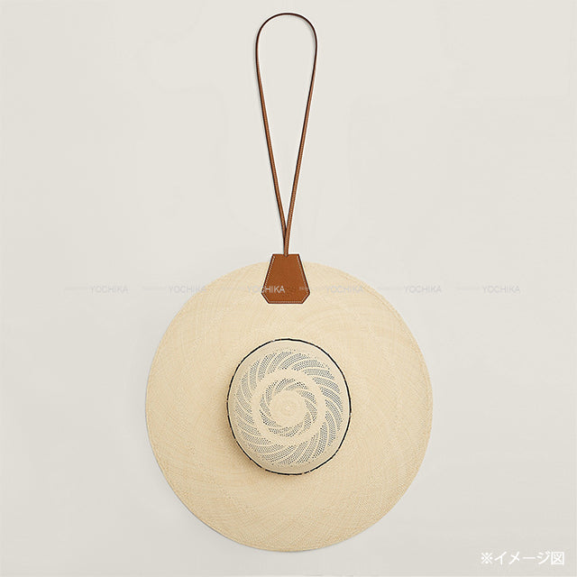 HERMES Hat Clip Capucine Gold Veau Epsom[BRAND NEW][Authentic]