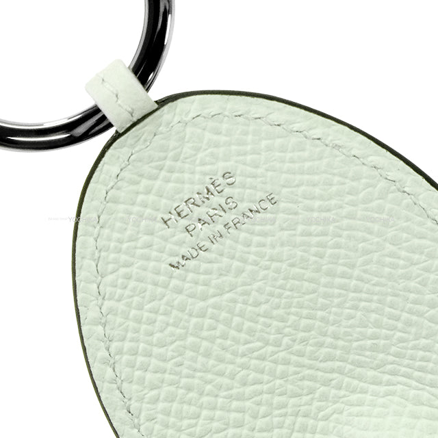 HERMES bag charm Pulp Octopus Vert Fizz Veau Epsom/Stainless steel Stamp W[BRAND NEW][Authentic]