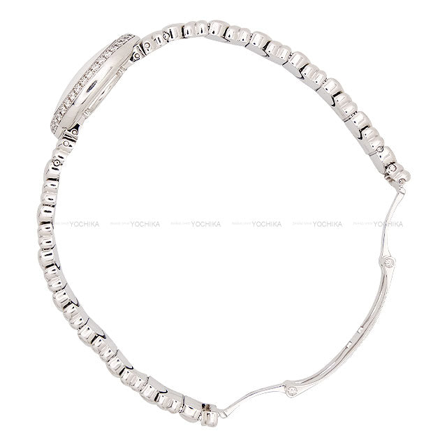 [Pre-loved] CARTIER Watches Baignoire SM bezel diamond Silver K18WG/Diamond Silver HW W8509751[USED A][Authentic]