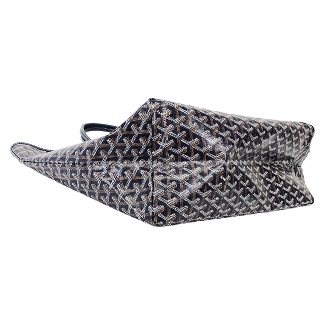 [Pre-loved] GOYARD Shoulder bag SAINT LOUI GMNavy/Blue PVC coated canvasCalf[LIKE NEW][Authentic]