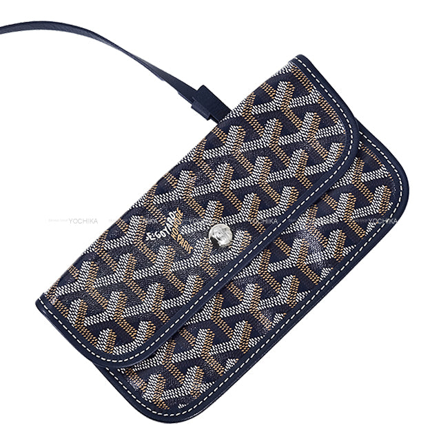 [Pre-loved] GOYARD Shoulder bag SAINT LOUI GM Navy/Blue PVC coated canvasCalf[LIKE NEW][Authentic]