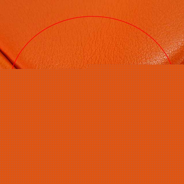 [Pre-loved] HERMES Handbag Plume Mini Orange Veau Swift Silver HW Stamp □R[LIKE NEW][Authentic]