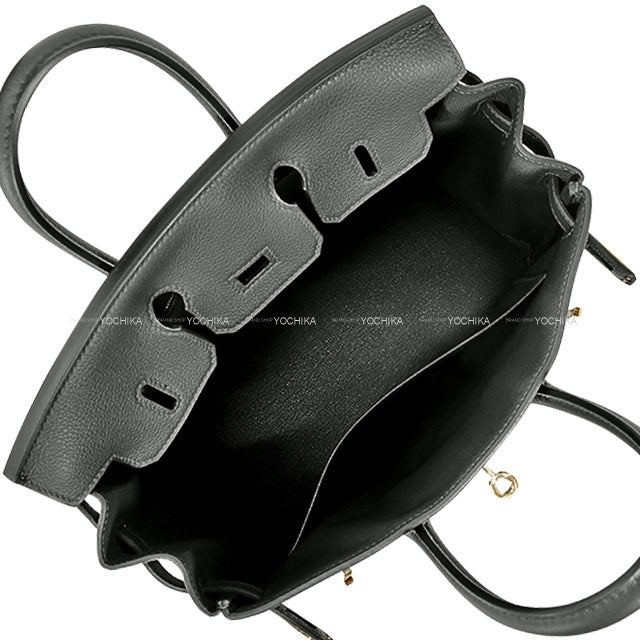 HERMES Handbag Birkin25 Vert Mangrove Veau Togo Champagne Gold HW Stamp K[BRAND NEW][Authentic]