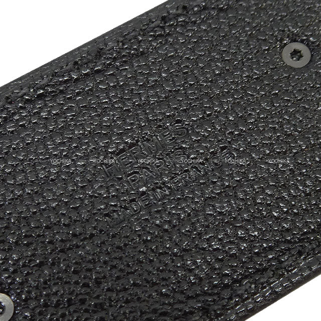 HERMES bag charm Finger Skateboard Drawing 2 Noir (Black) /Multicolor Chevre Mysore/Veau Swift Silver HW Stamp U[EXCELLENT][Authentic]