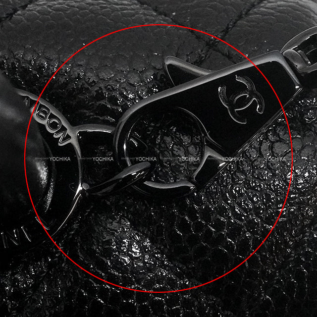 [Pre-loved] CHANEL Handbag Top Handle XS Flap bag Coco Handle 24 Noir (Black) Shiny Graind Calf Black HW A92990[LIKE NEW][Authentic]