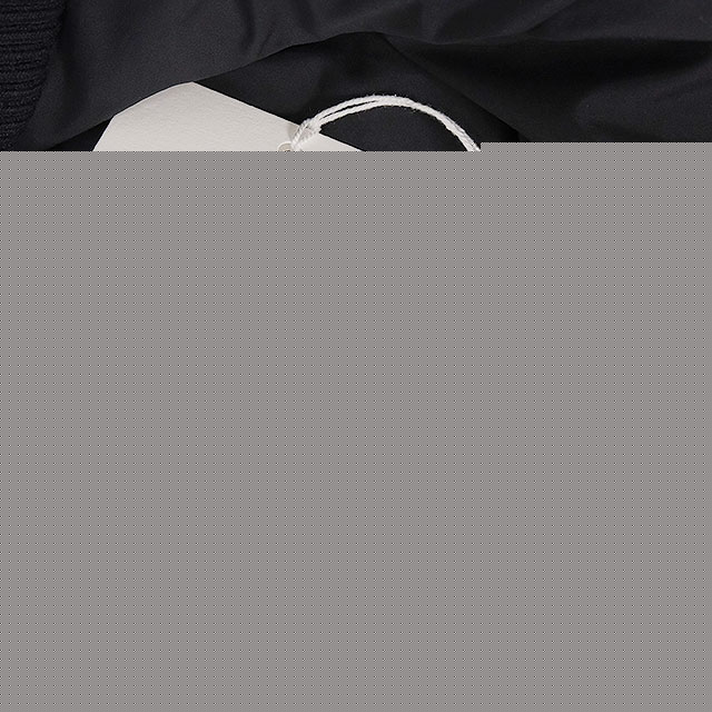 2025AW New HERMES Down vest Bomber Sellier Button Quilting Blue noir Polyester #42[BRAND NEW][Authentic]