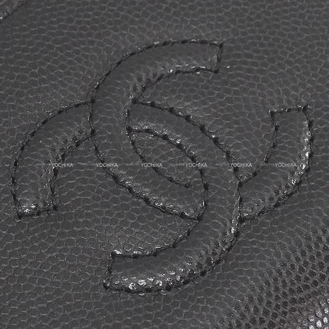 CHANEL card holder Fragment Coin Card Case CC Logo Reproduction Noir (Black) Graind Calf(Caviarskin) Champagne Gold HW AP4661[BRAND NEW][Authentic]